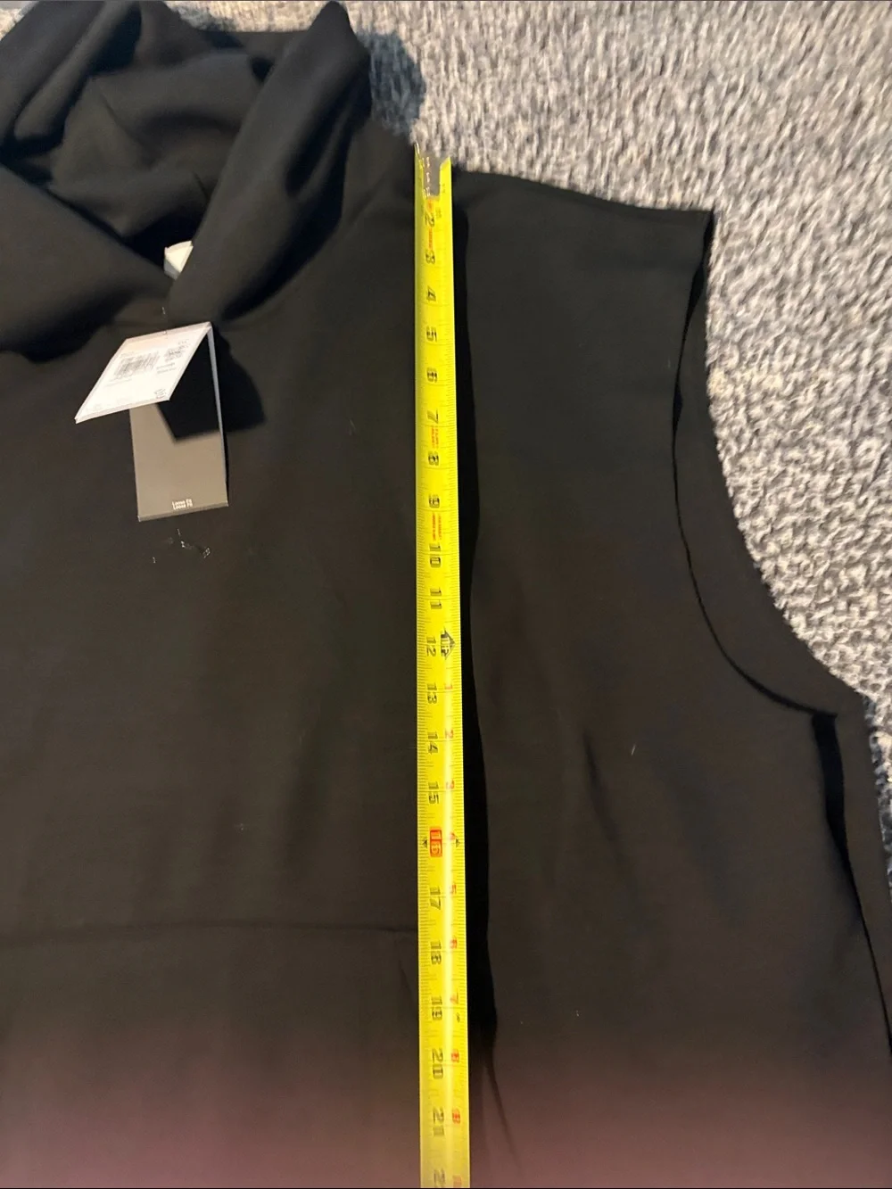 Nike Jordan Size XXL Black Sleeveless Hoodie NWT! - Picture 7 of 12
